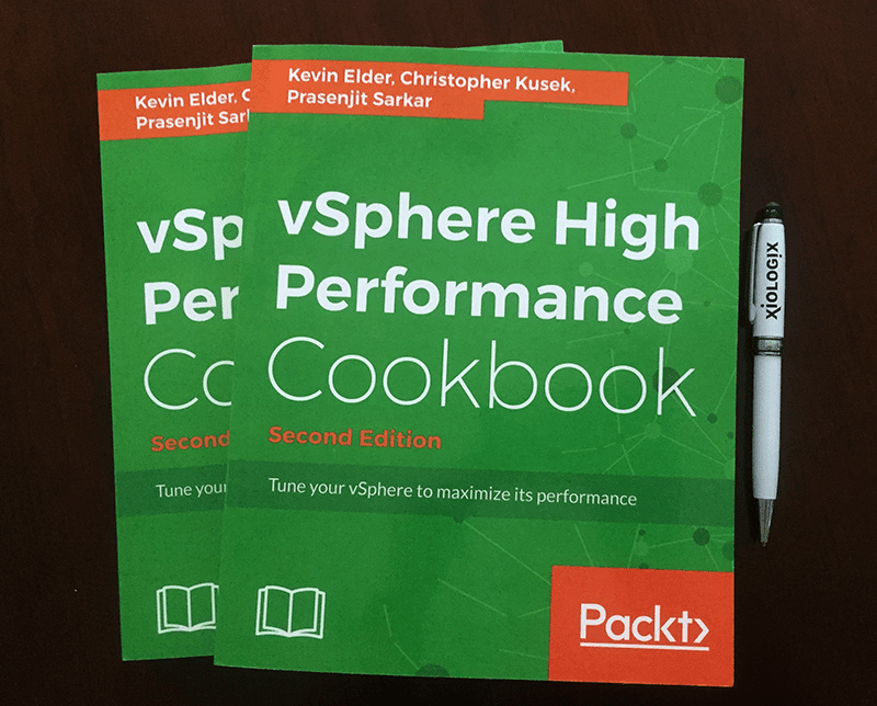 New Book Release – vSphere High Performance Cookbook