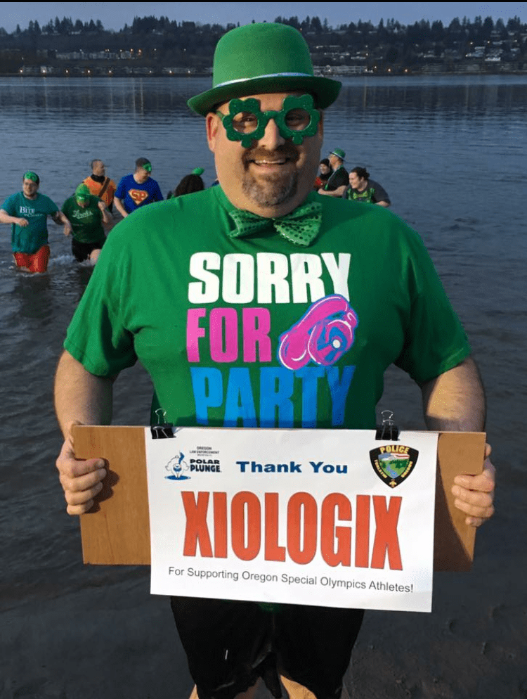 Greg Pickering Polar Plunge