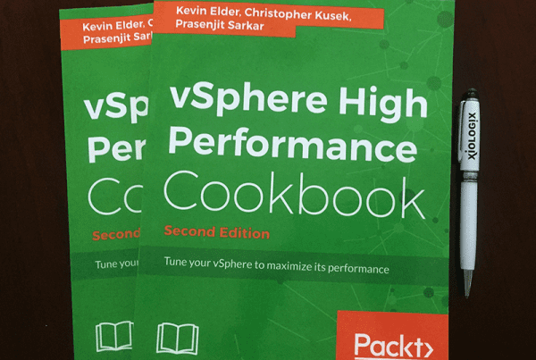 vSphere High Performance Cookbook bu Kevin Elder and Christopher Kusek