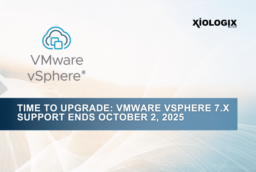 Time to Upgrade: VMware vSphere 7.x Support Ends October 2, 2025